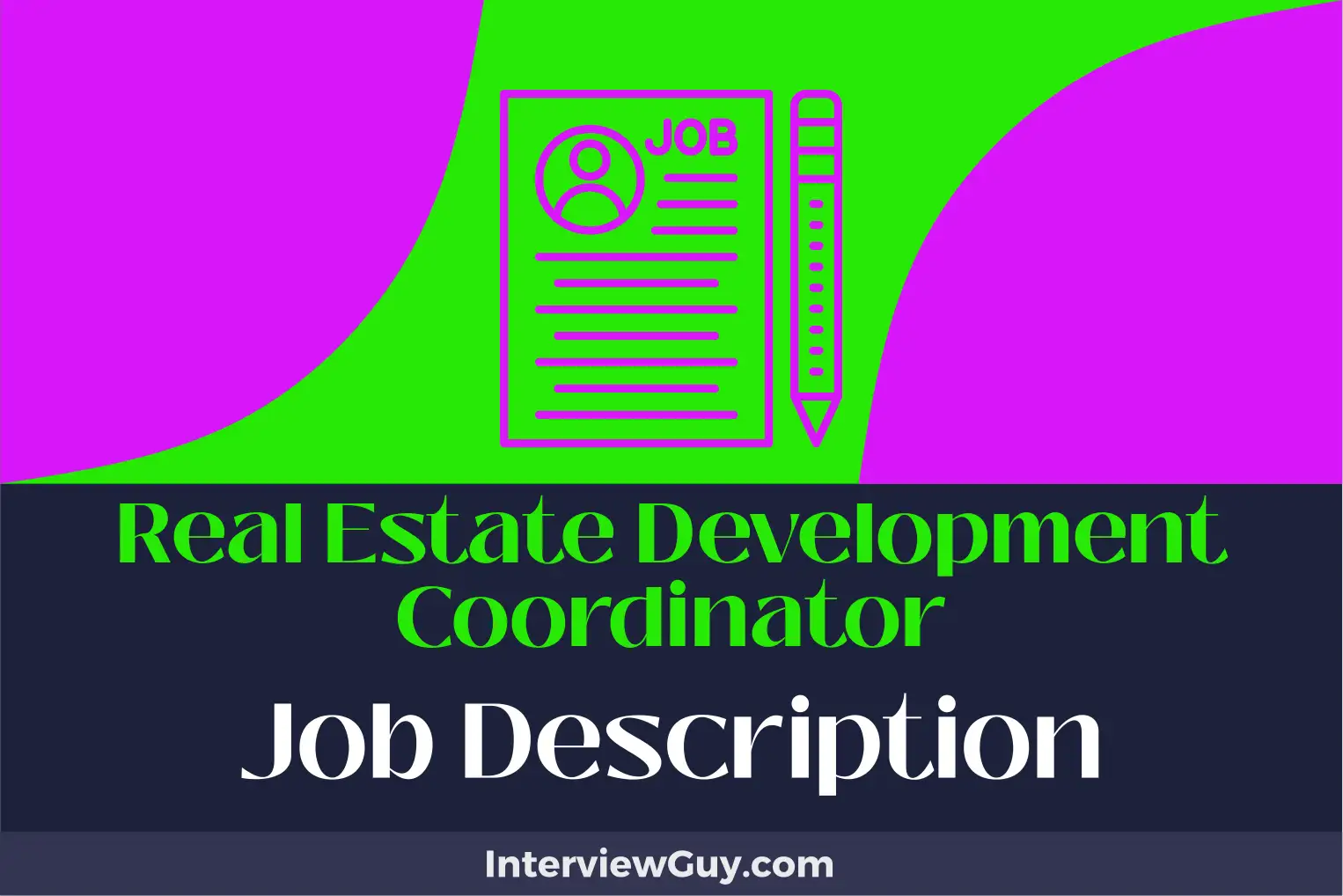 real estate development coordinator job description