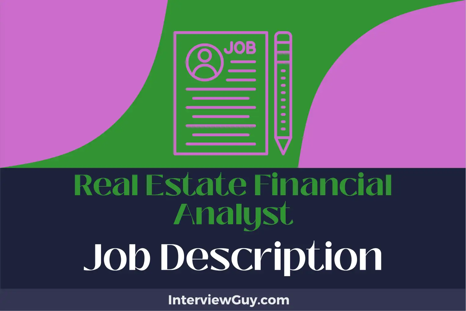 real estate financial analyst job description