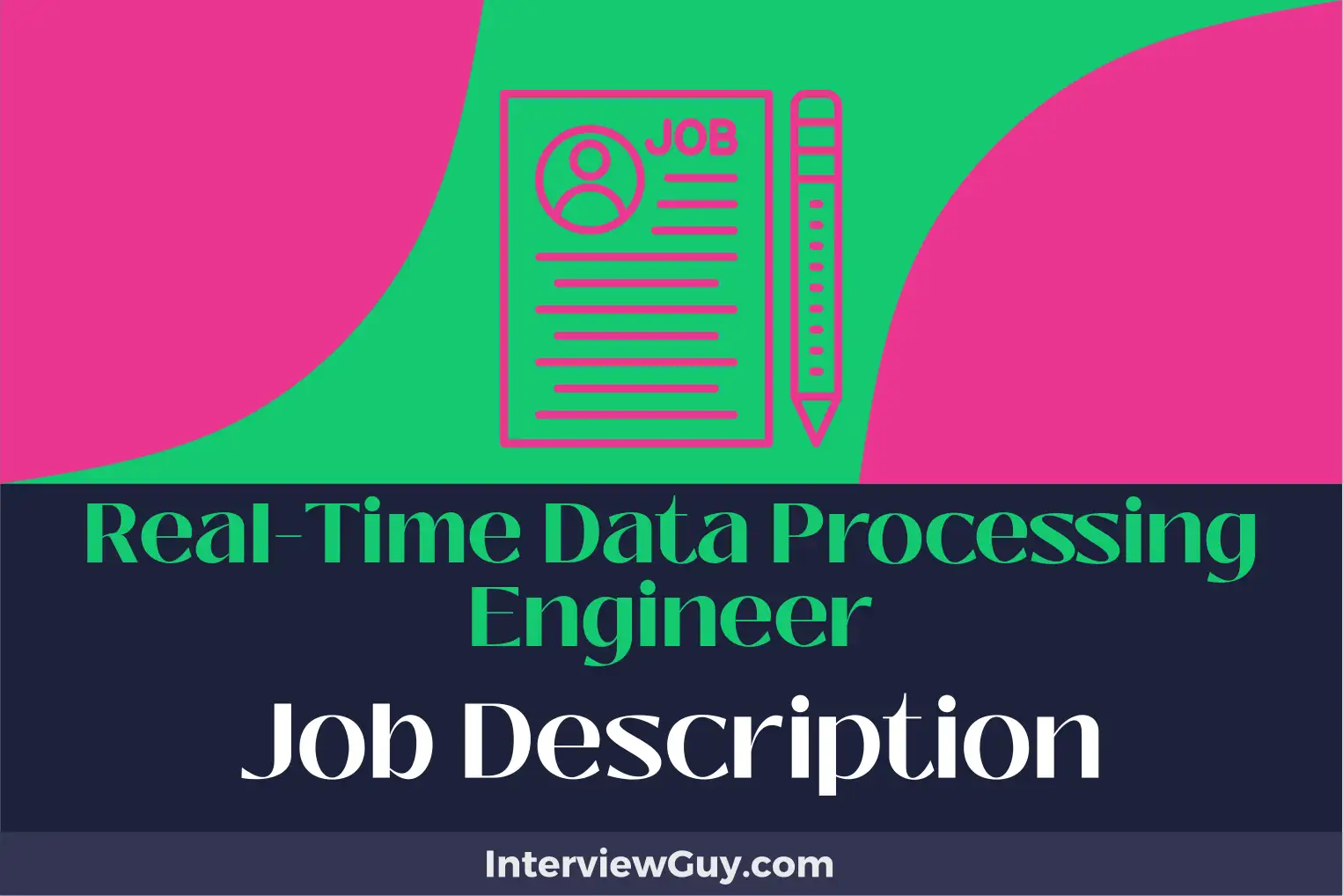 real-time data processing engineer job description