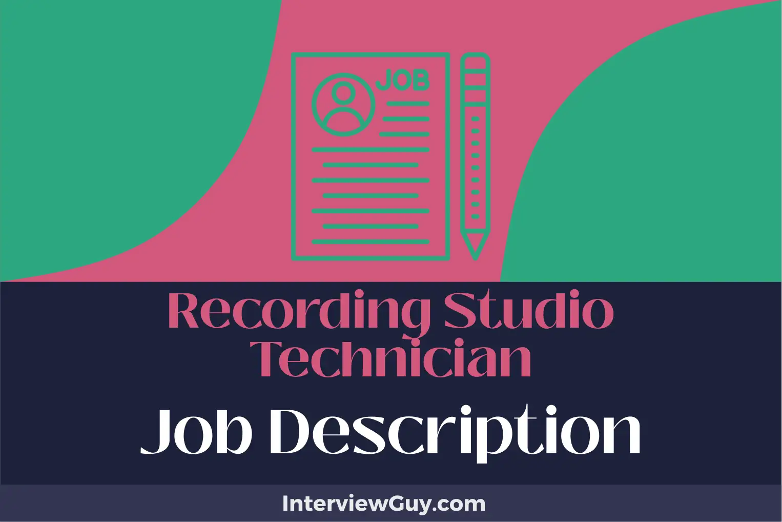 recording studio technician job description