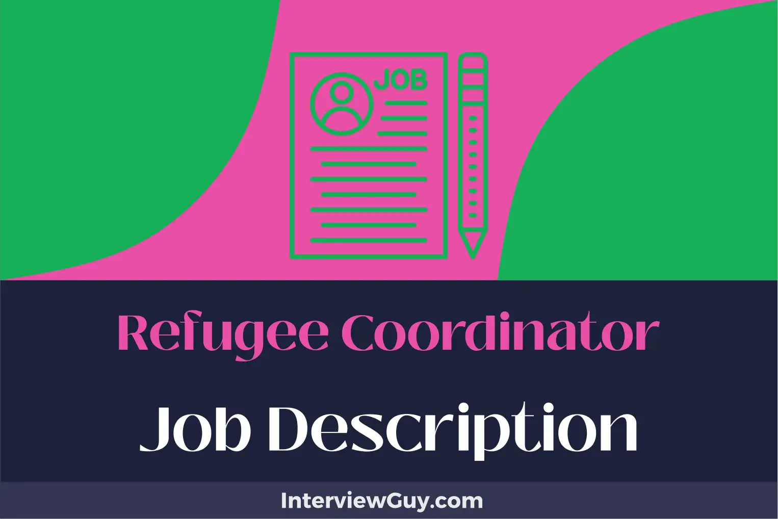 refugee coordinator job description
