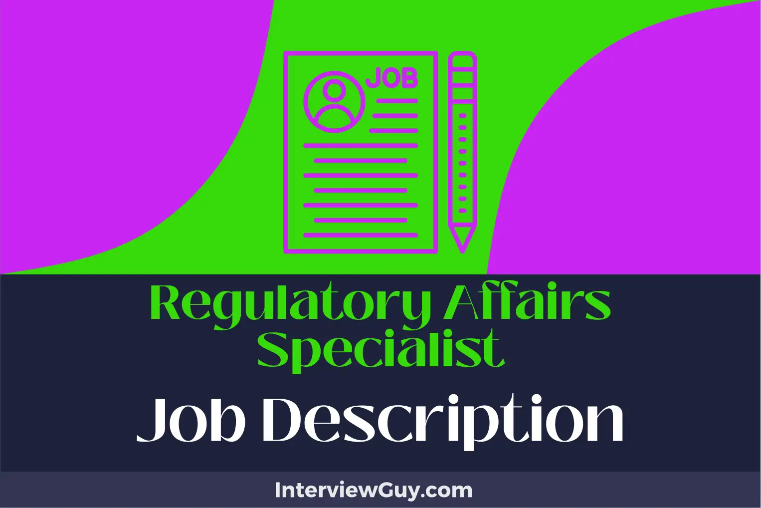 regulatory affairs specialist job description