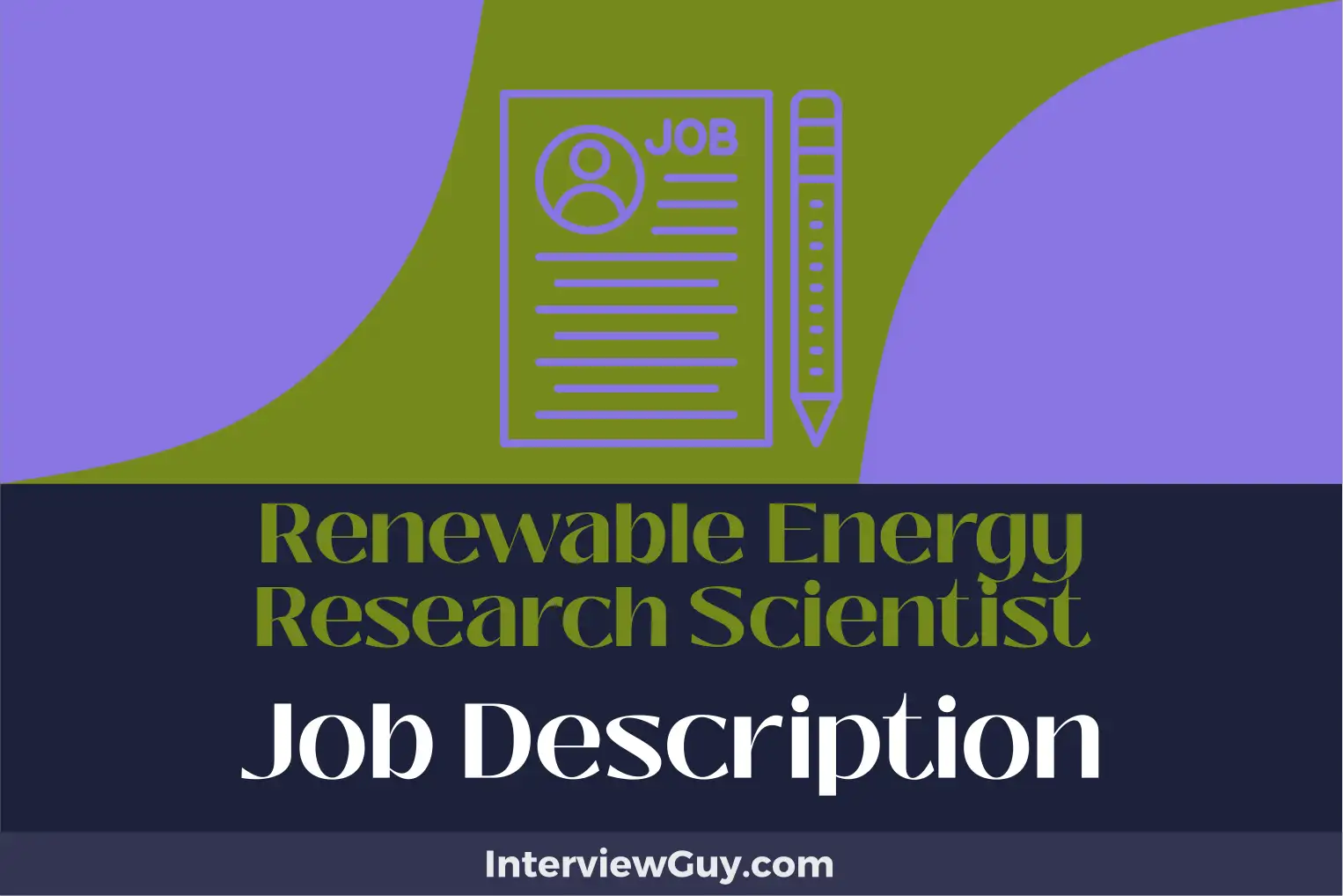 renewable energy research scientist job description