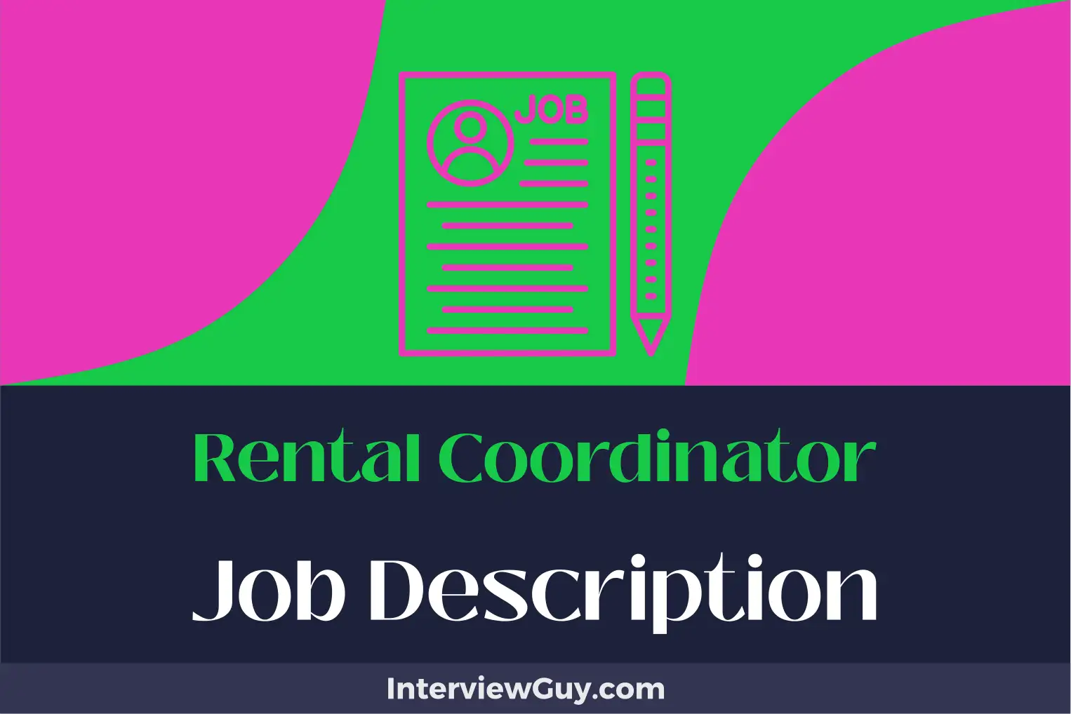 rental coordinator job description