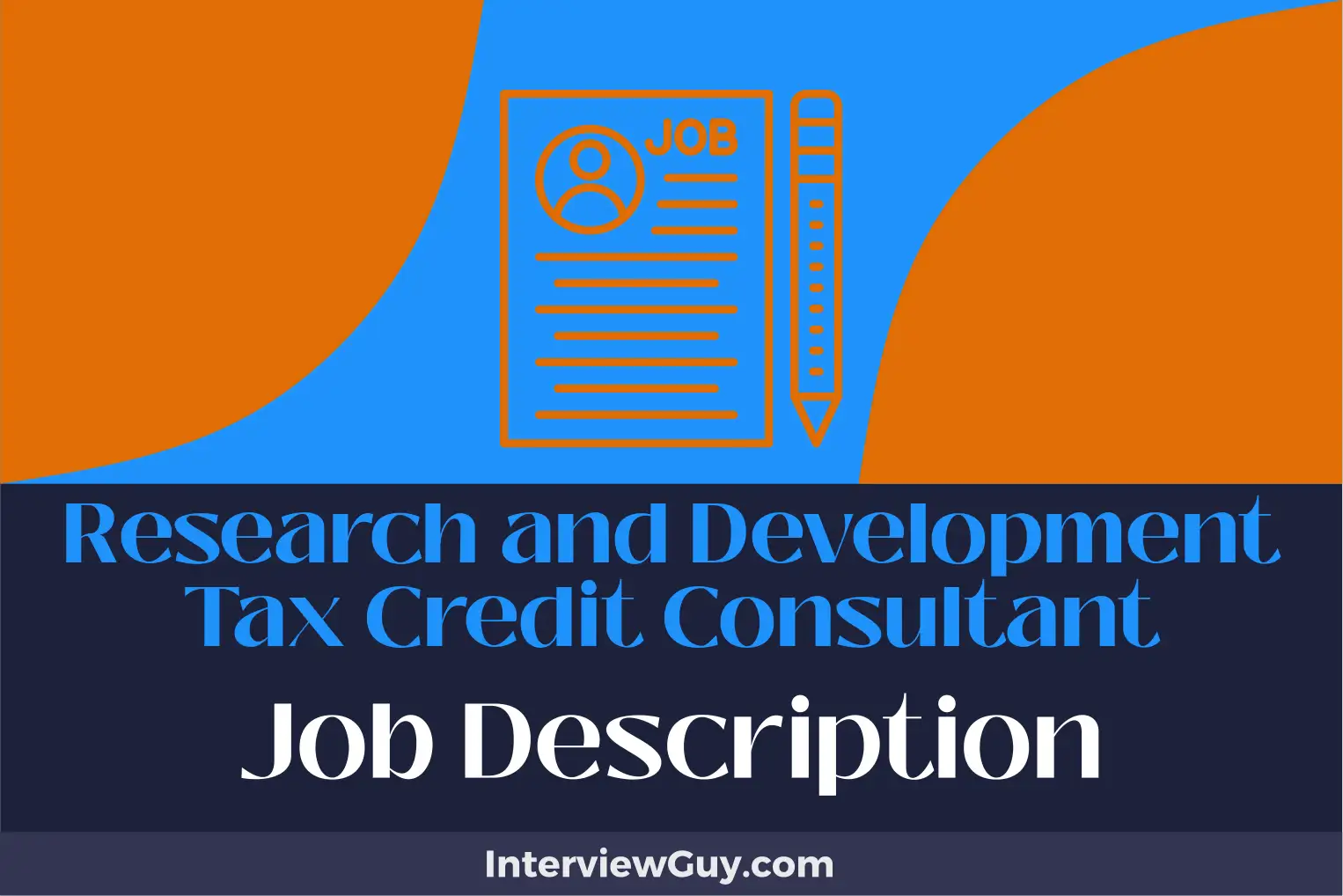 research and development tax credit consultant job description