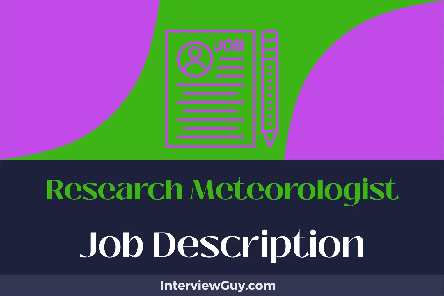 research meteorologist job description