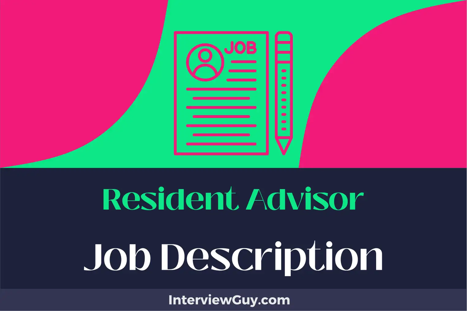 resident advisor job description