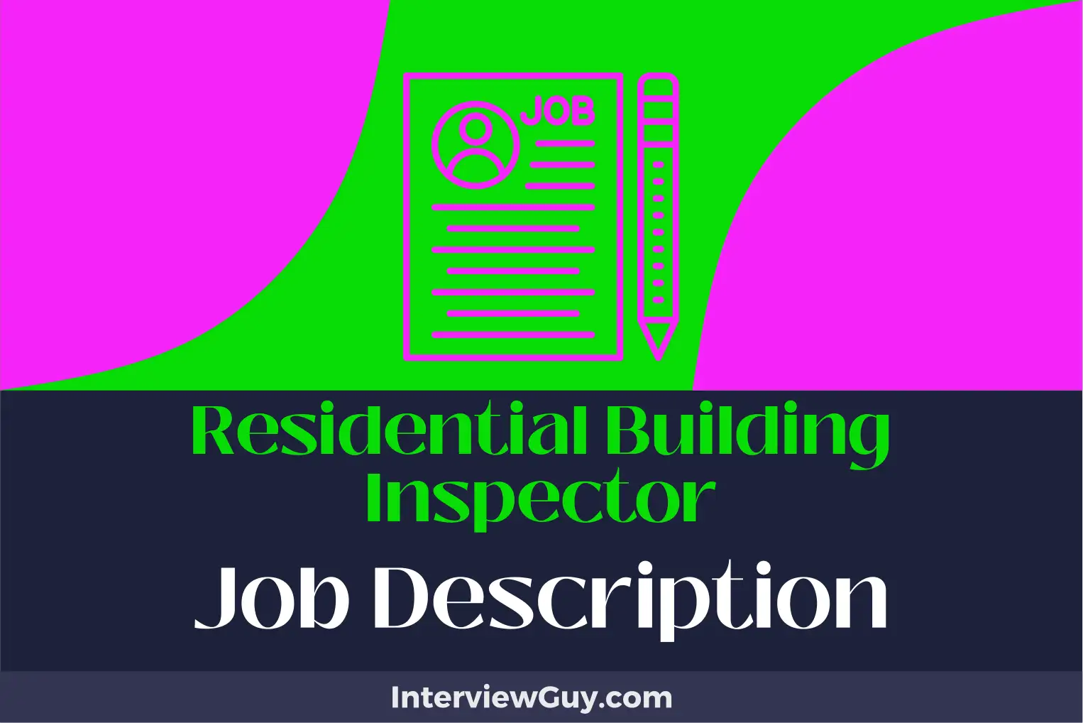 residential building inspector job description