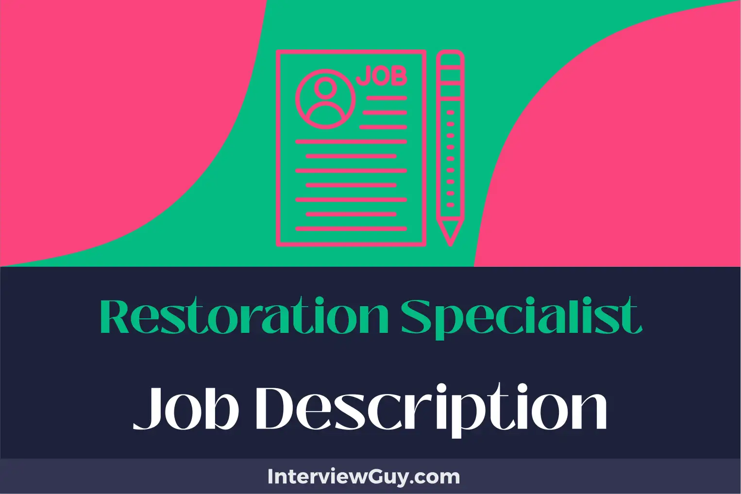 restoration specialist job description
