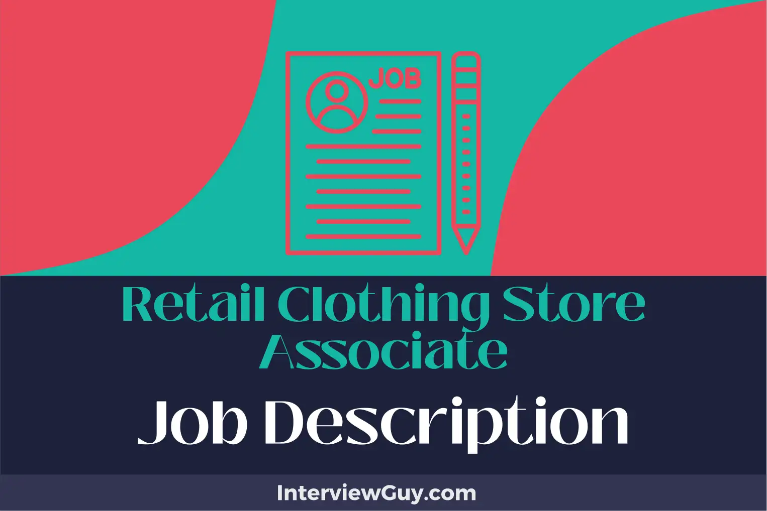 retail clothing store associate job description