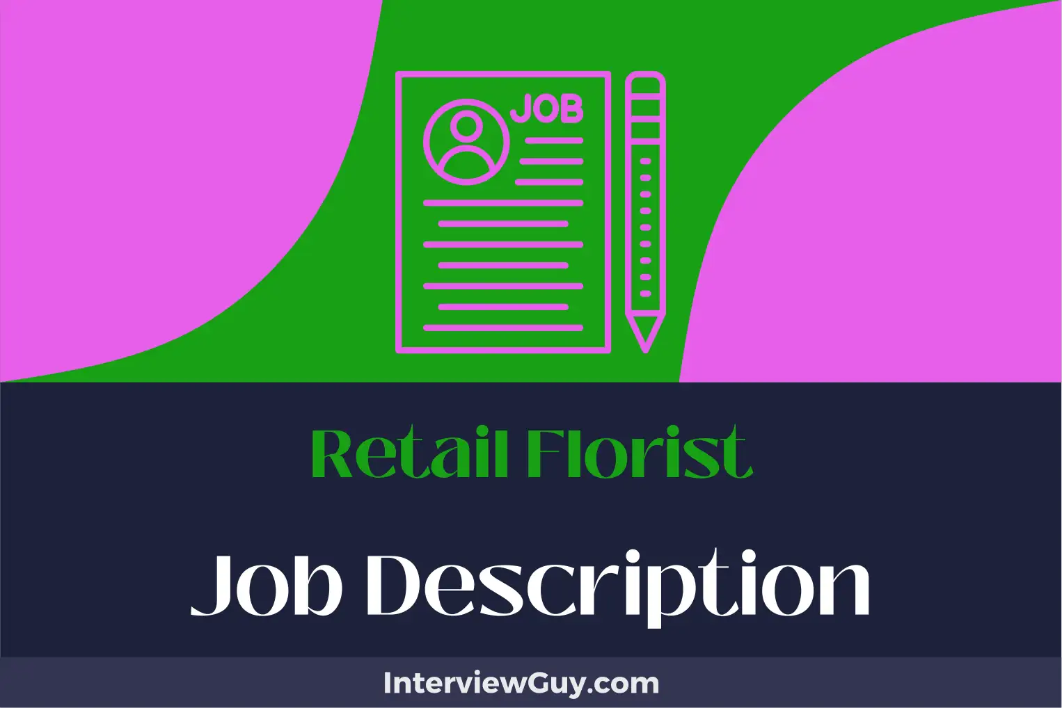 retail florist job description