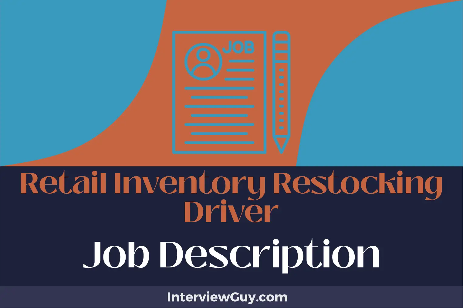 retail inventory restocking driver job description