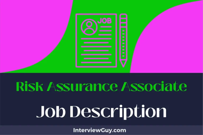 risk assurance associate job description