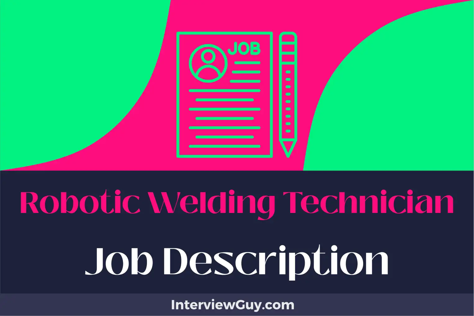 robotic welding technician job description