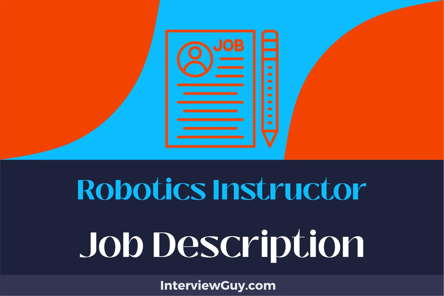 robotics instructor job description