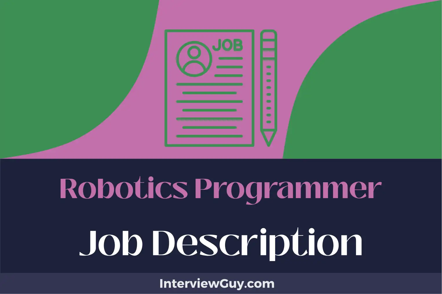robotics programmer job description