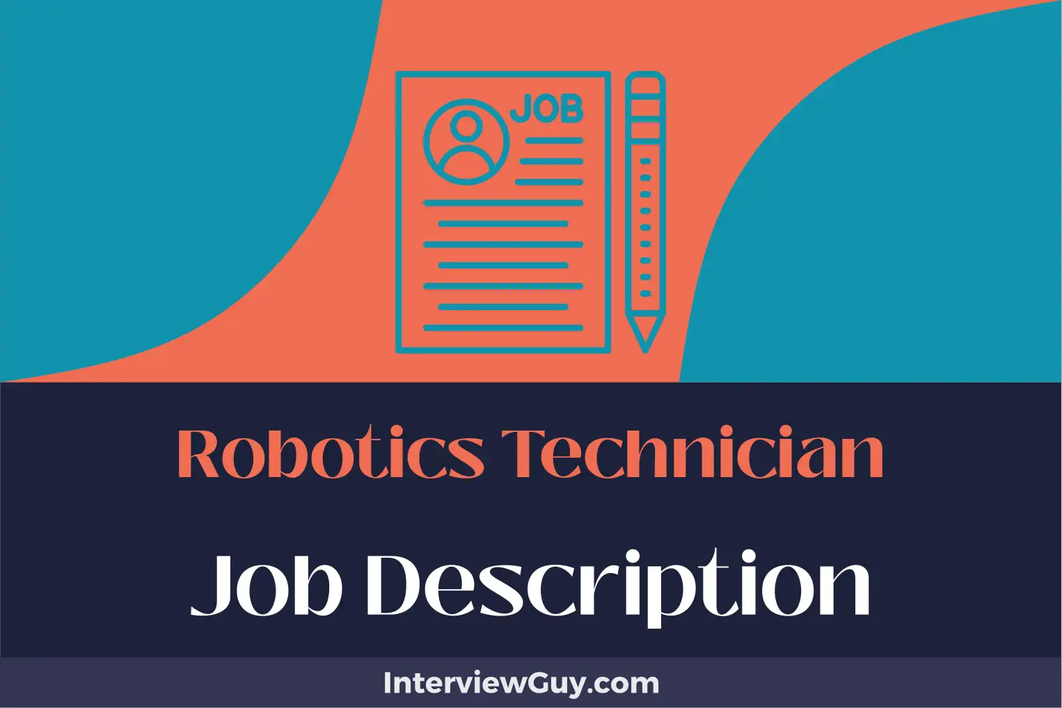robotics technician job description