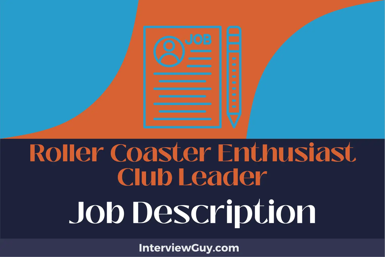 roller coaster enthusiast club leader job description