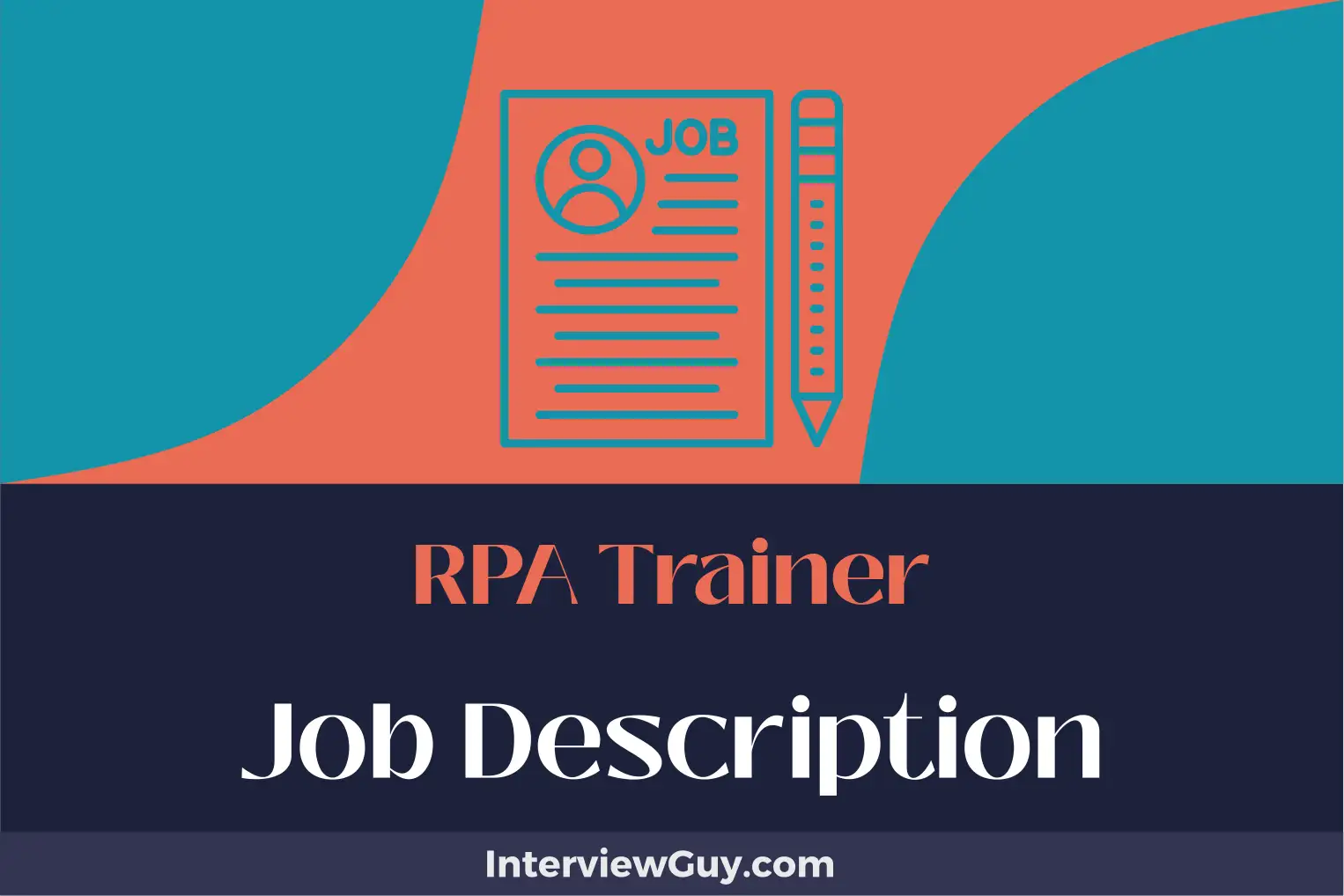 rpa trainer job description