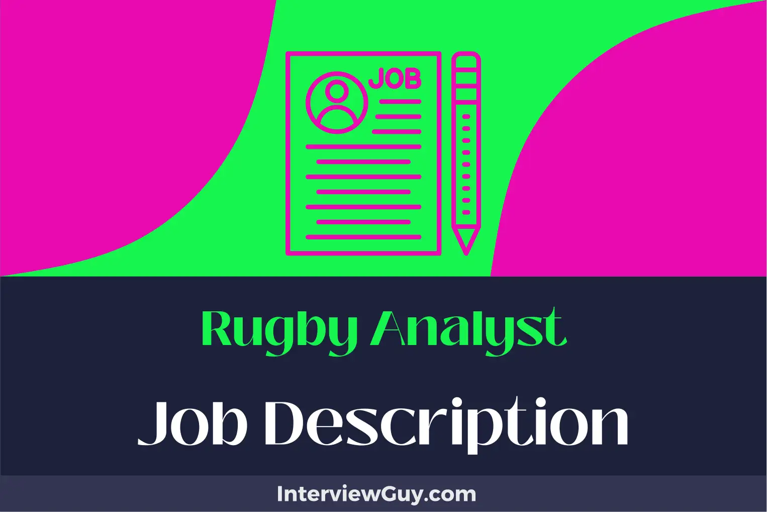 rugby analyst job description