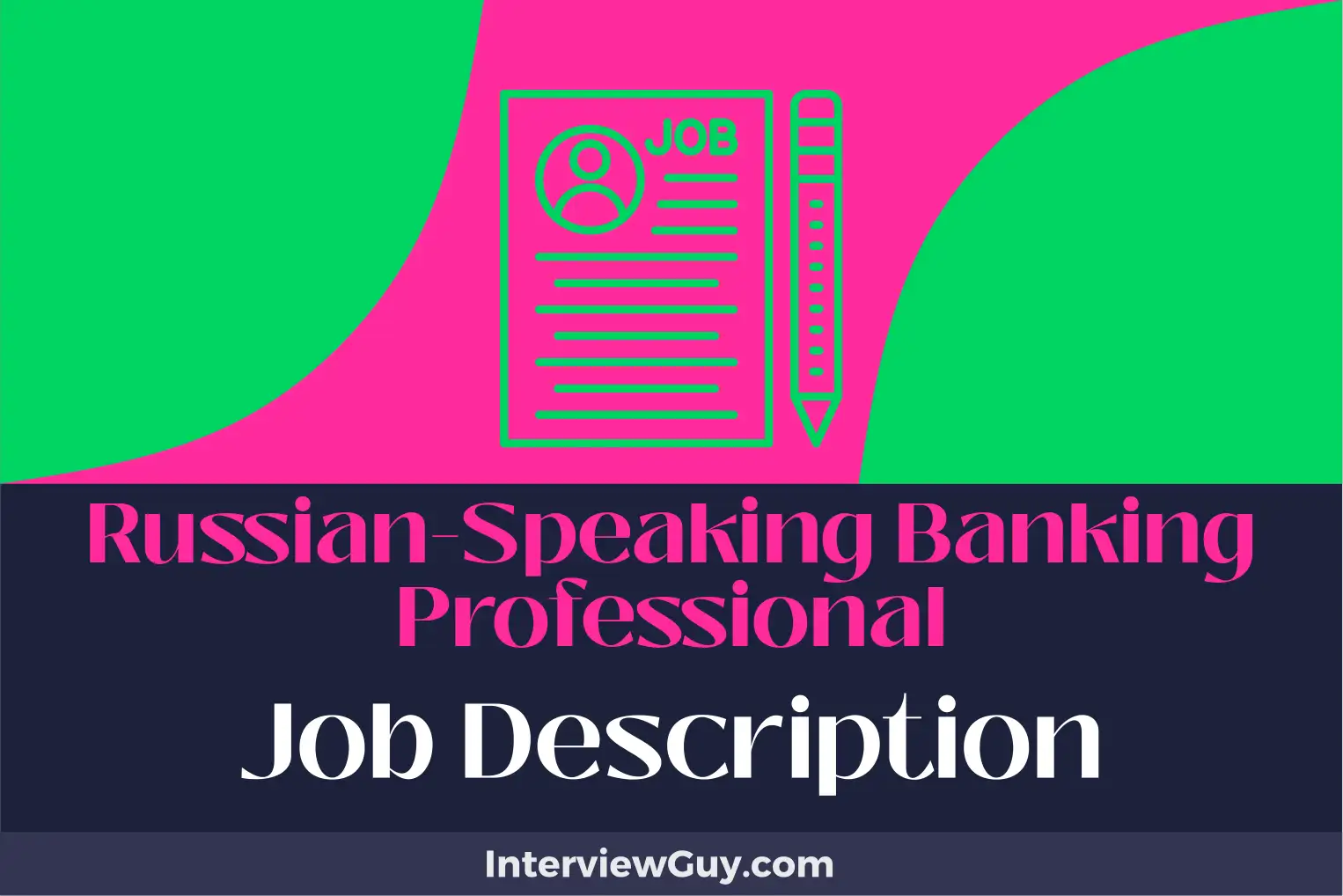 russian-speaking banking professional job description