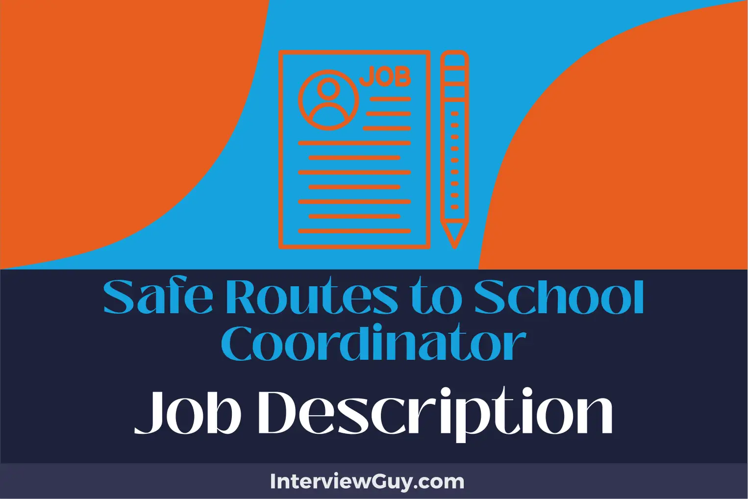 safe routes to school coordinator job description