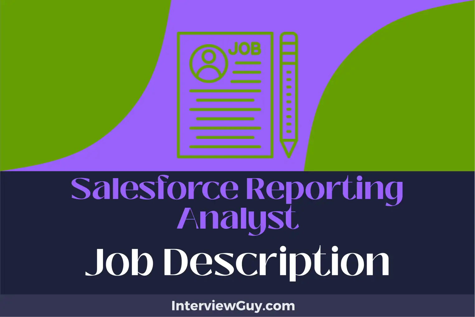 salesforce reporting analyst job description
