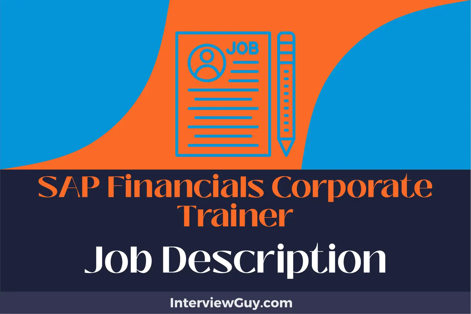 sap financials corporate trainer job description