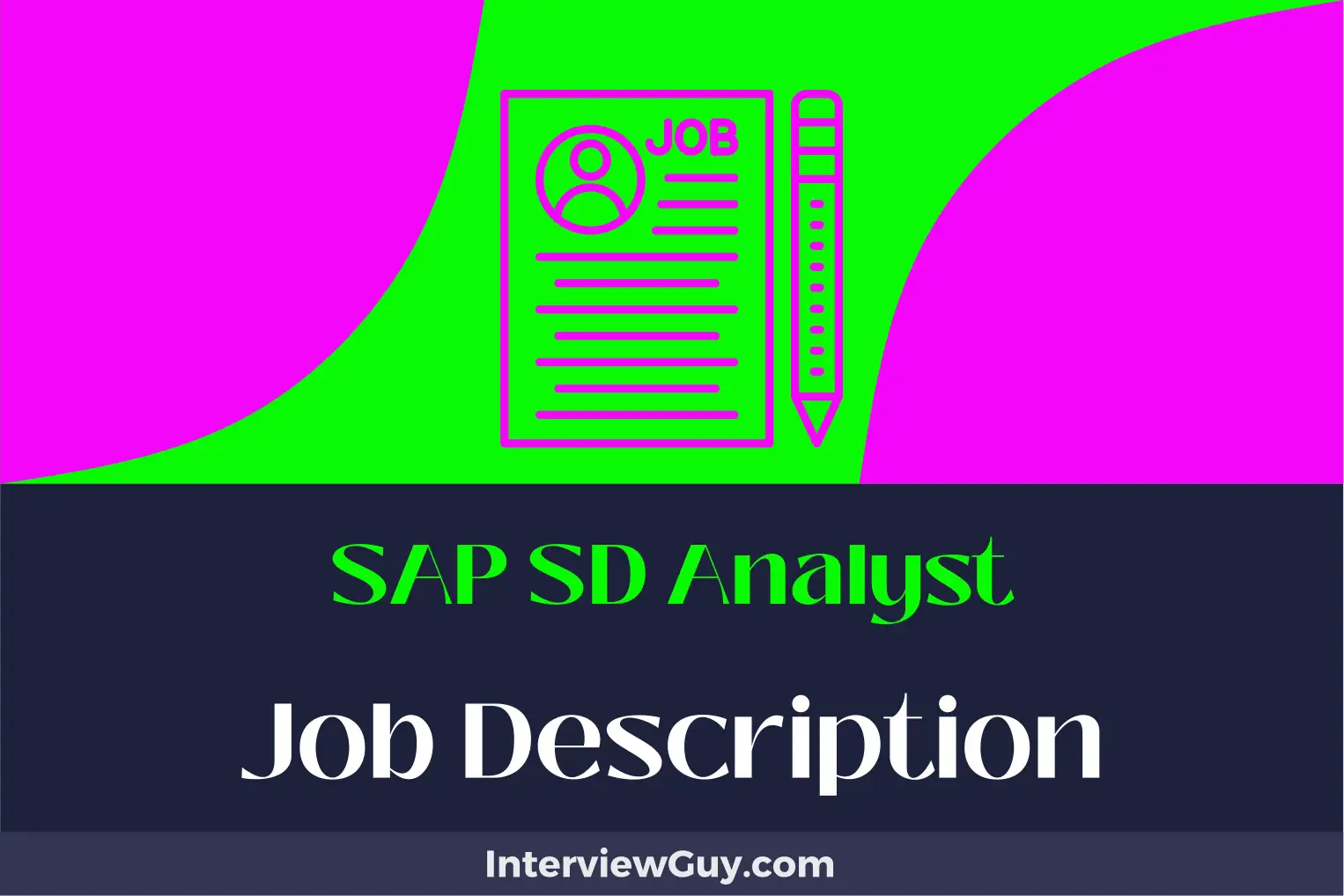 sap sd analyst job description
