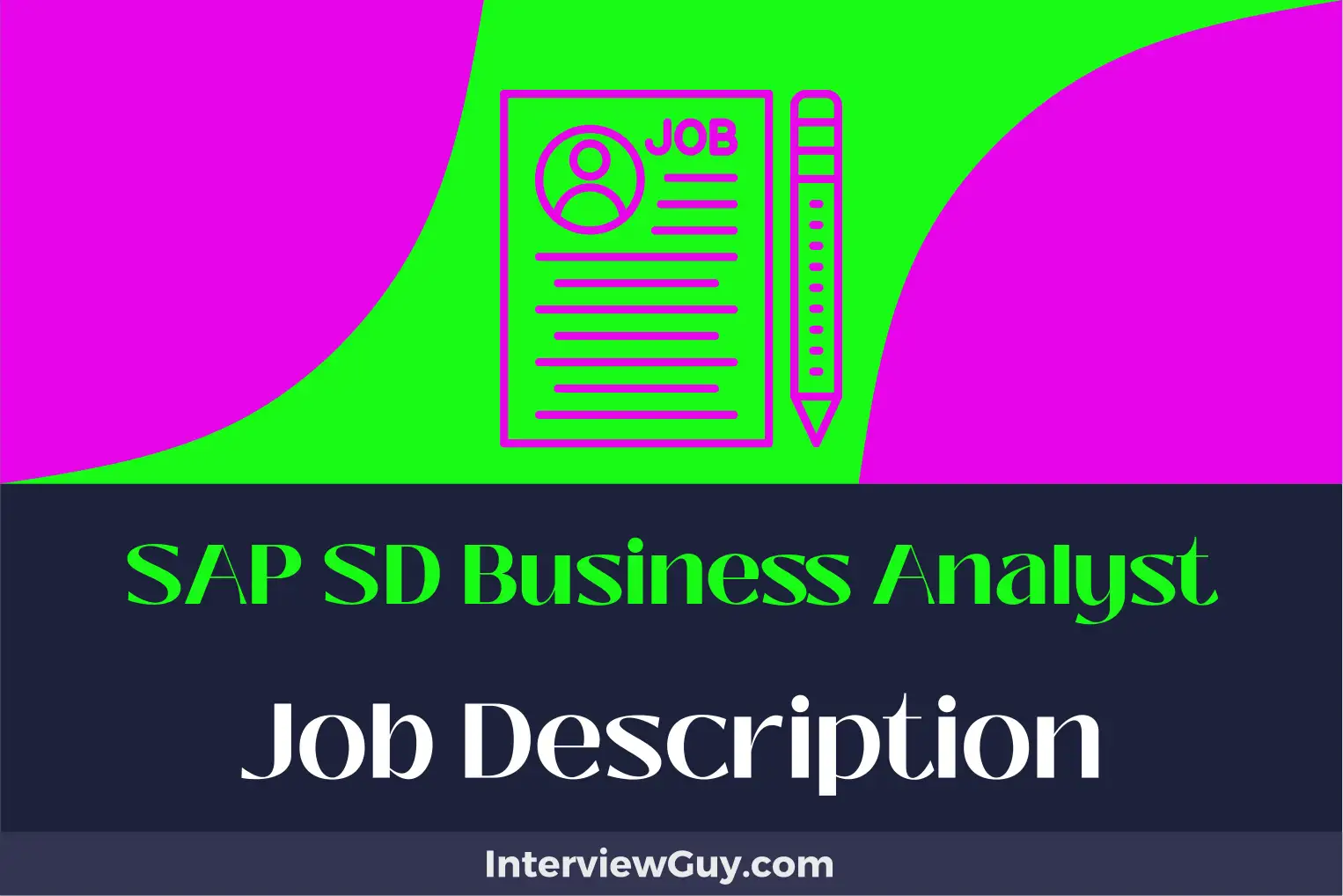 sap sd business analyst job description