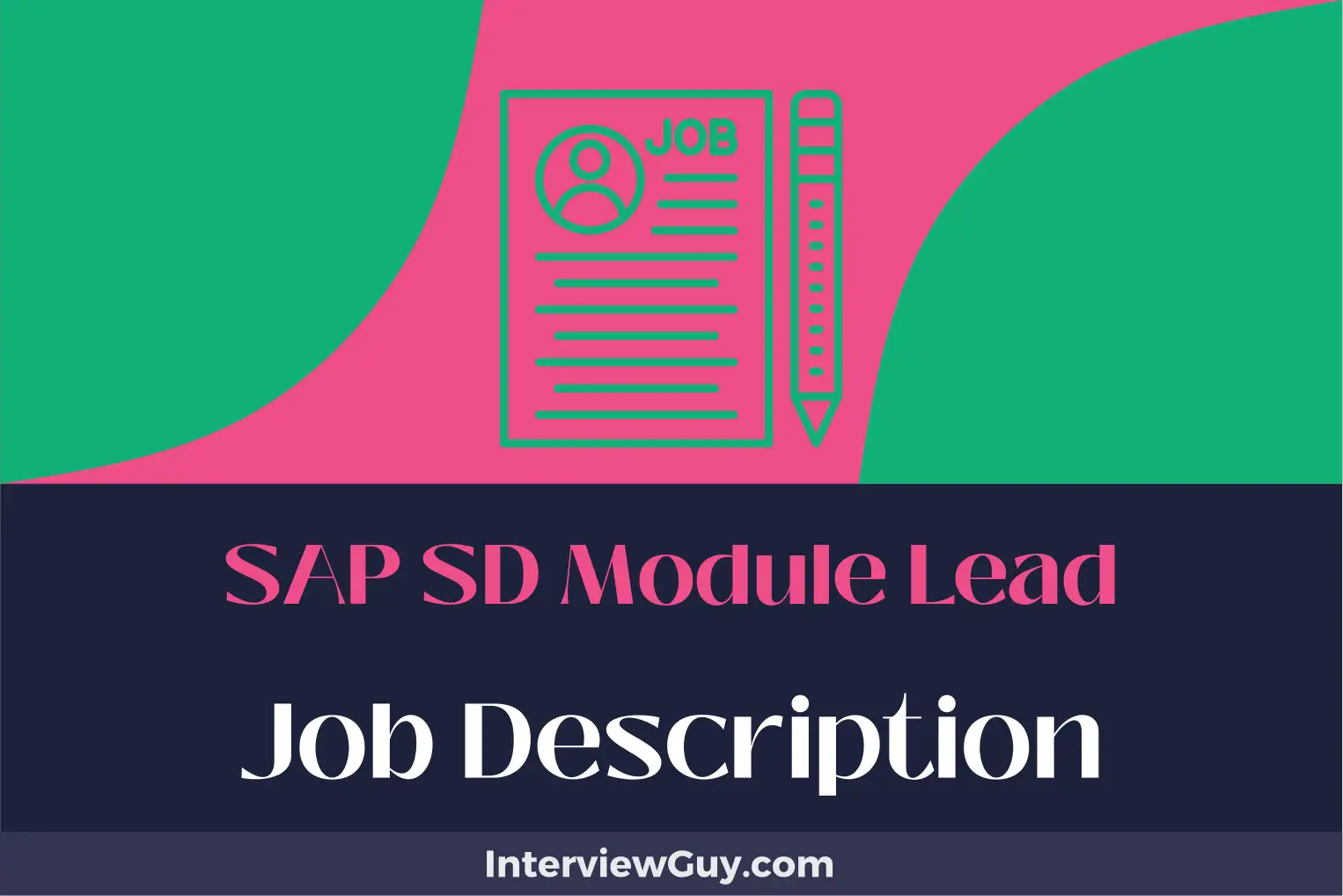 sap sd module lead job description