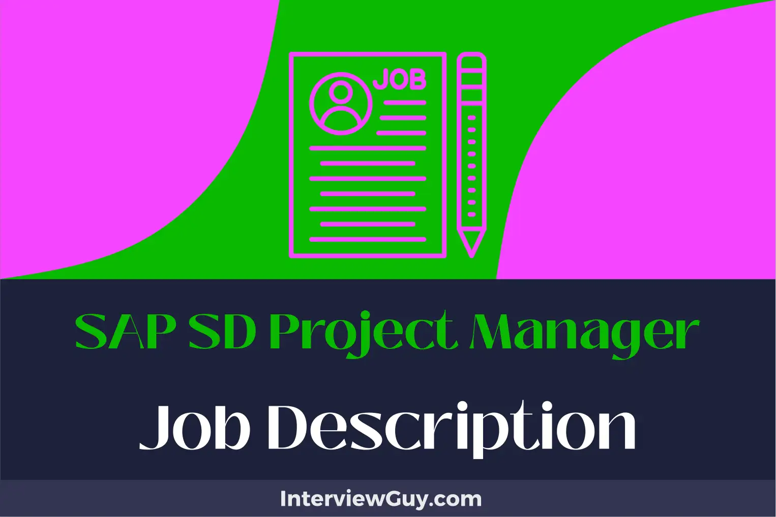 sap sd project manager job description