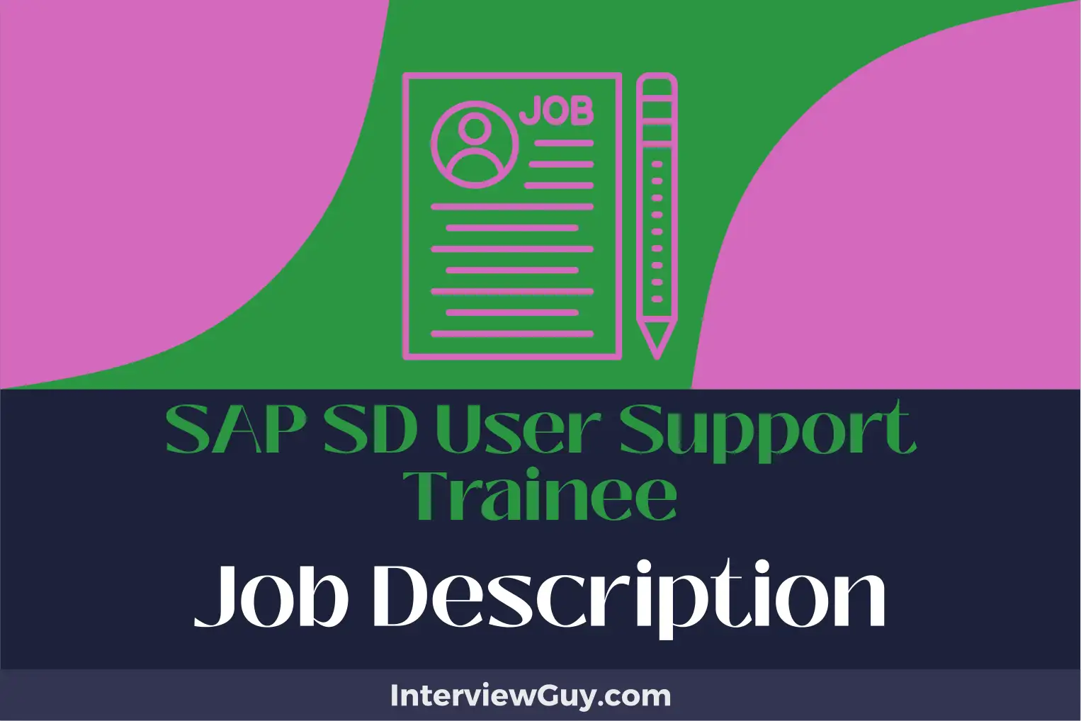 sap sd user support trainee job description