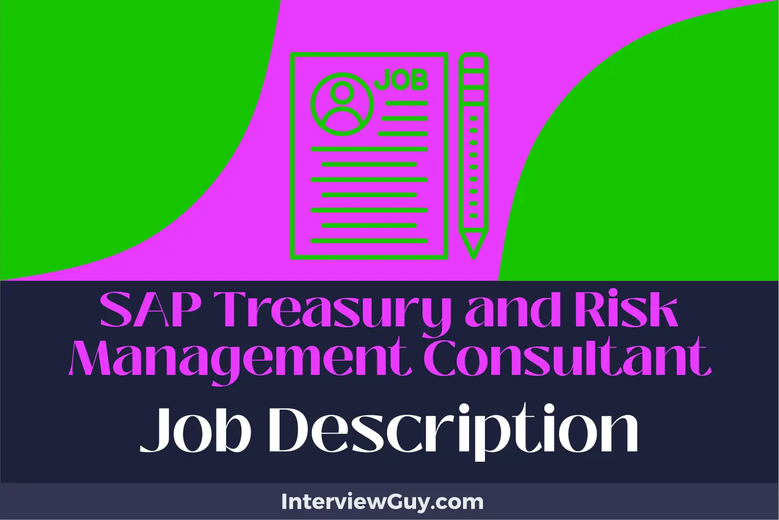sap treasury and risk management consultant job description