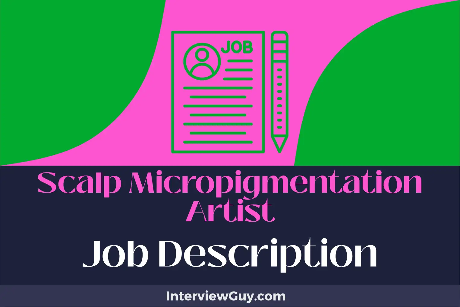 scalp micropigmentation artist job description