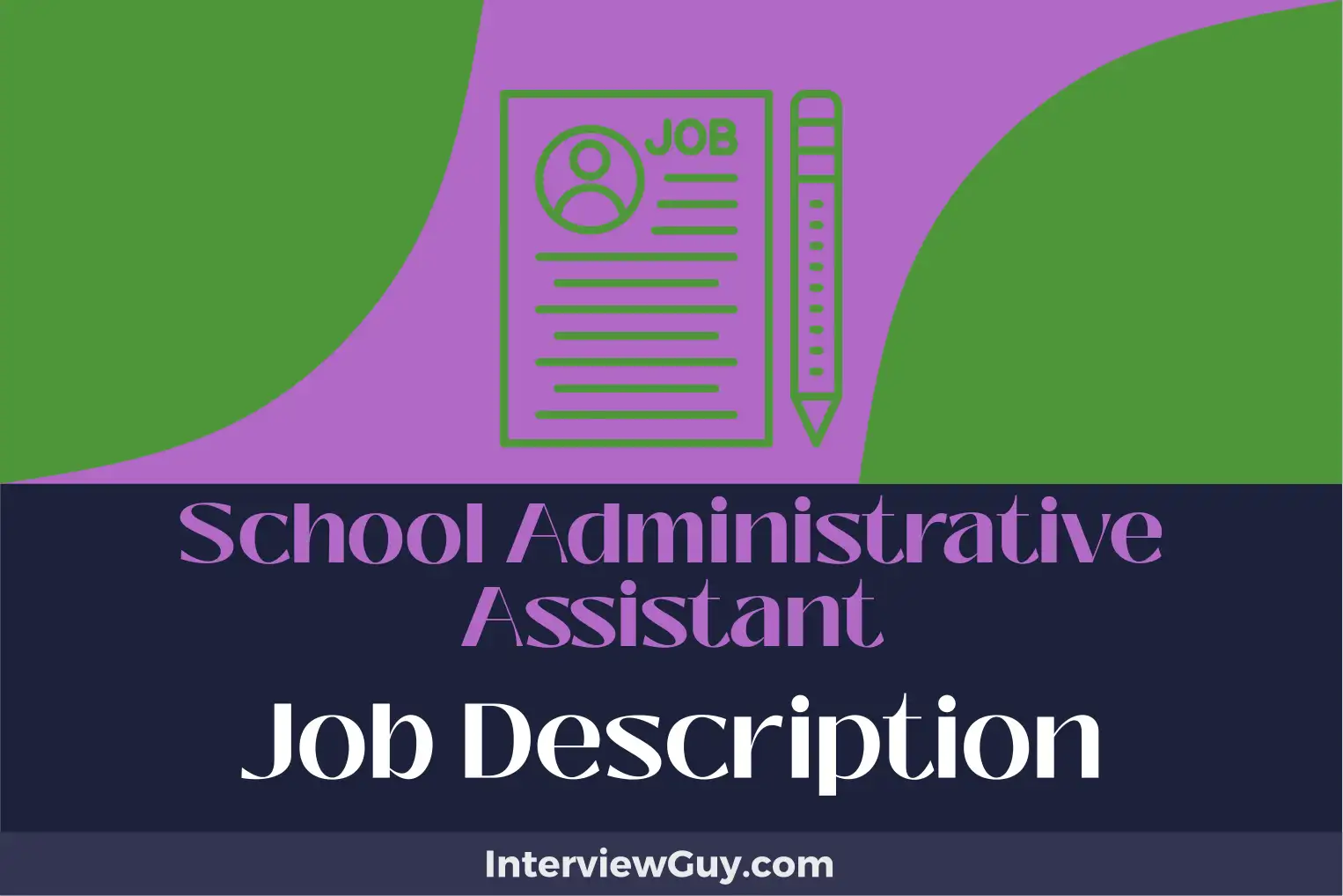 school administrative assistant job description