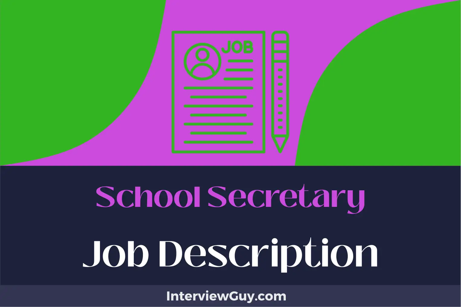 school secretary job description
