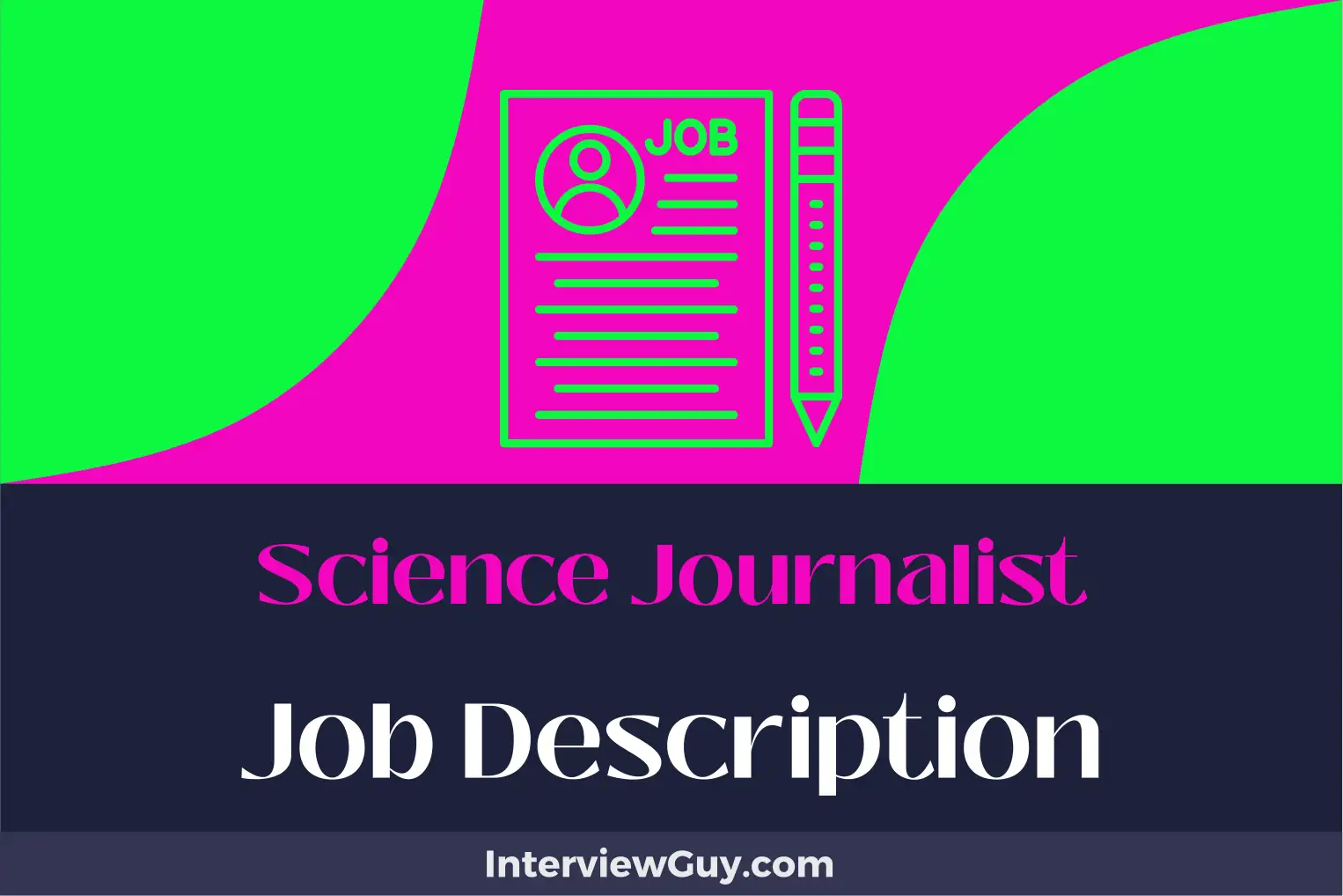 science journalist job description