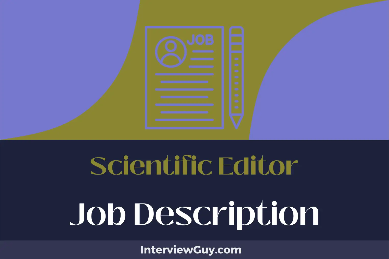 scientific editor job description