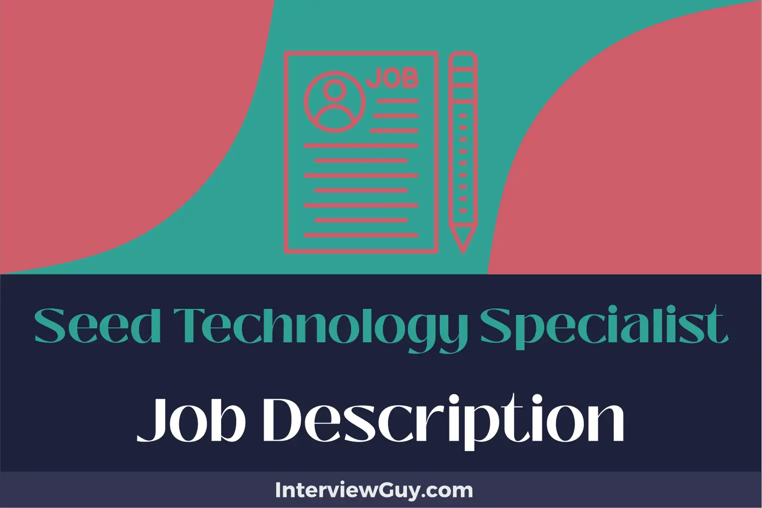 seed technology specialist job description
