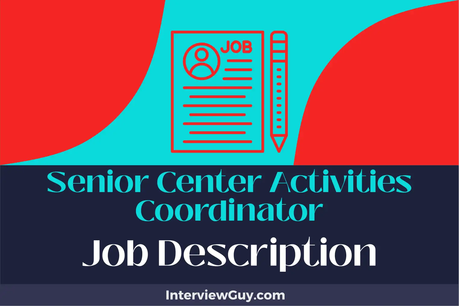 senior center activities coordinator job description
