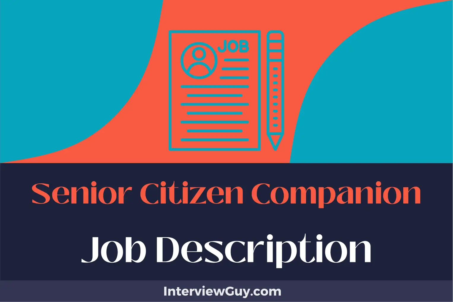 senior citizen companion job description