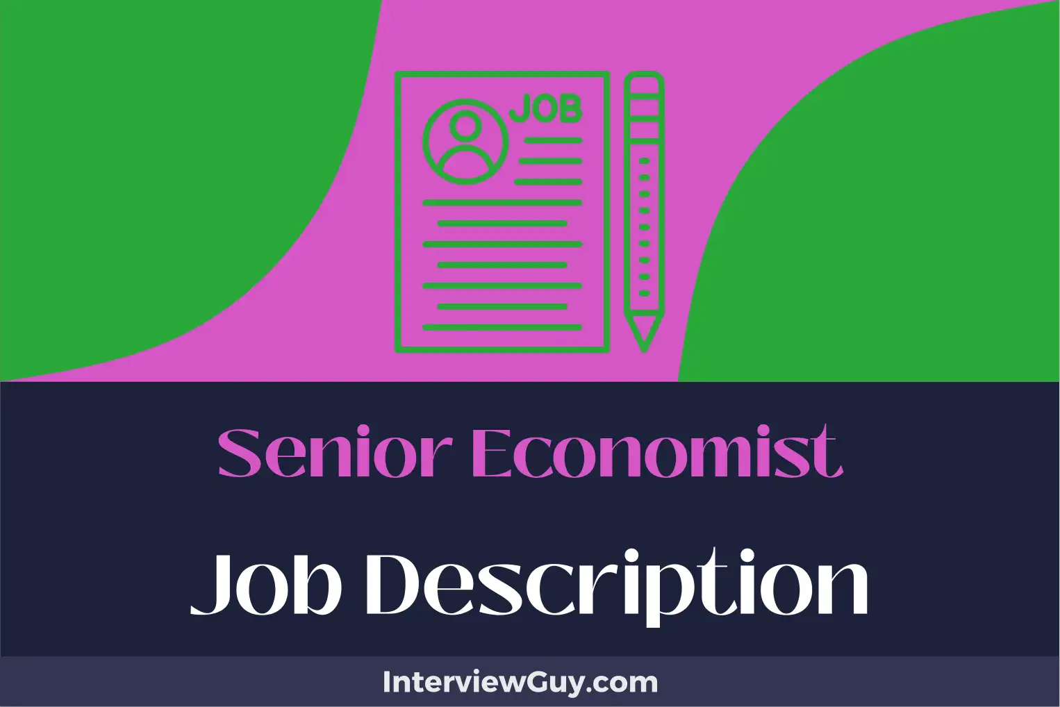 senior economist job description