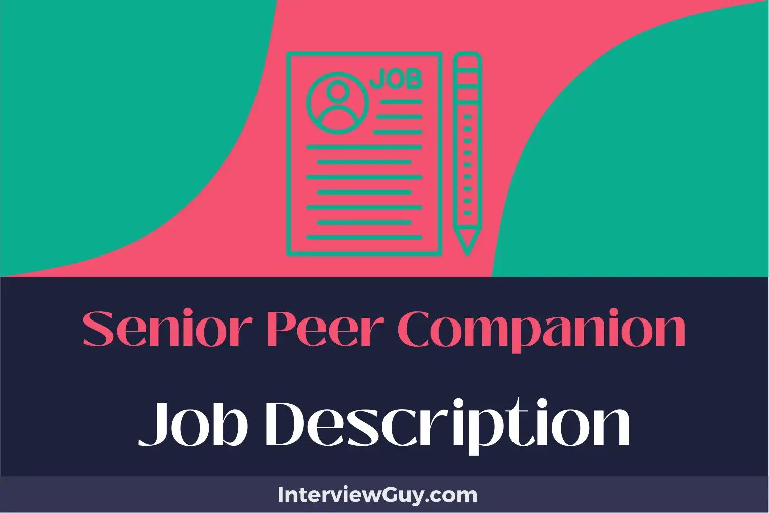 senior peer companion job description