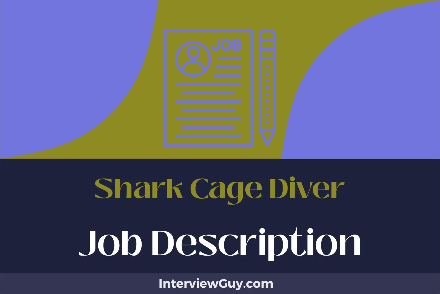 shark cage diver job description