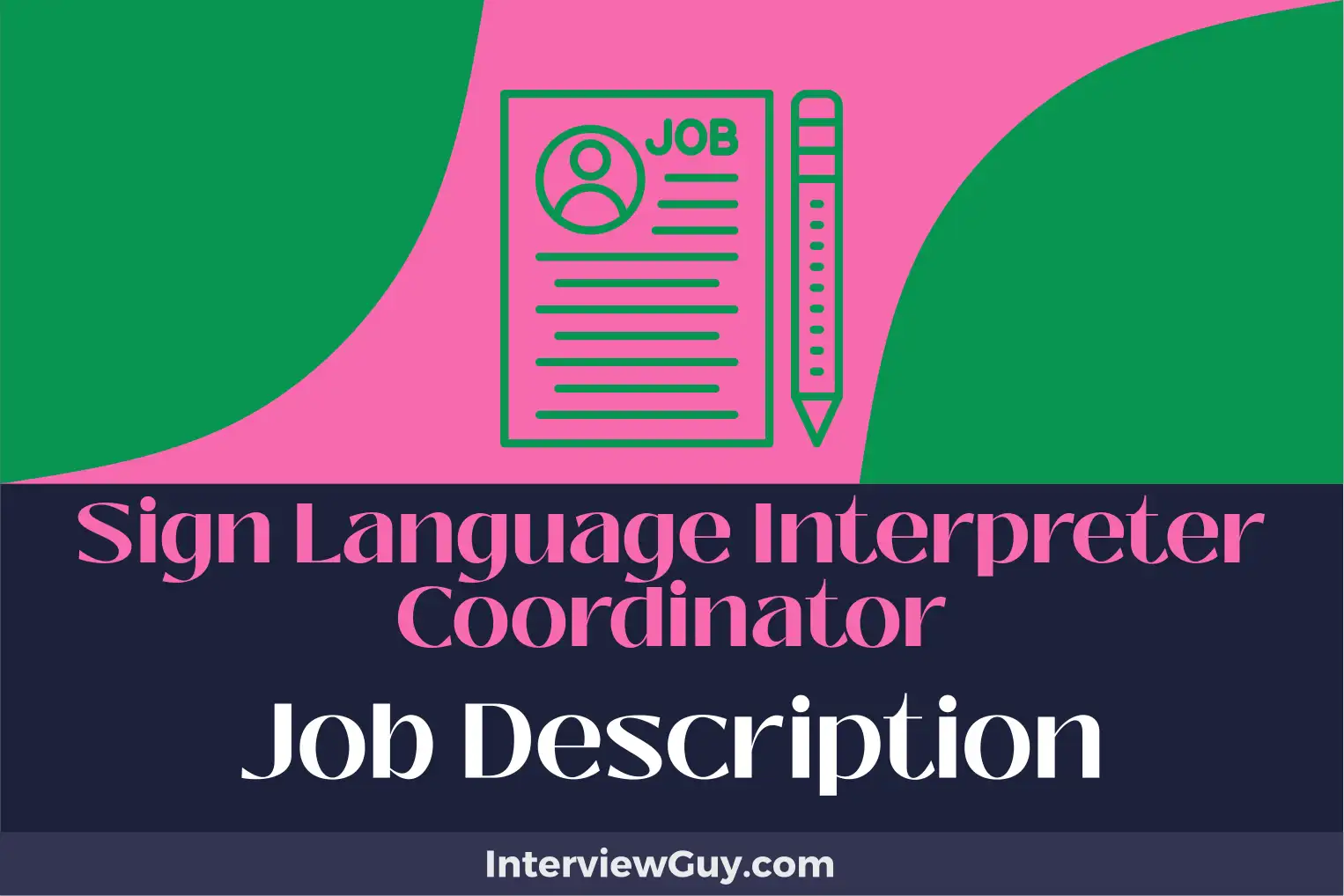 sign language interpreter coordinator job description