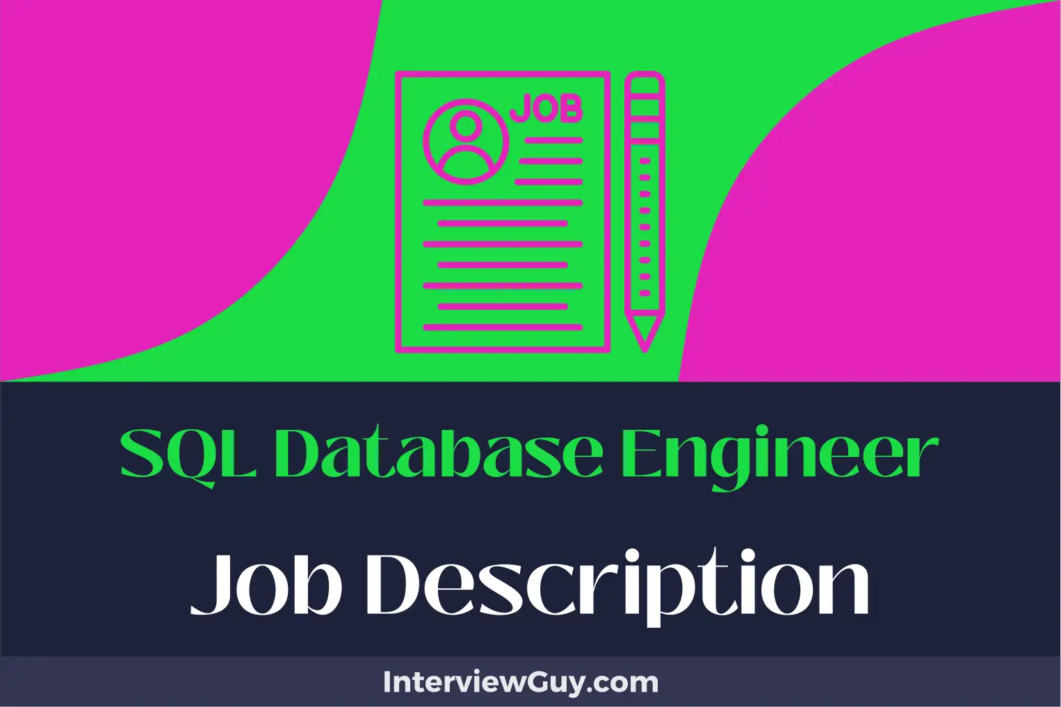 sql database engineer job description
